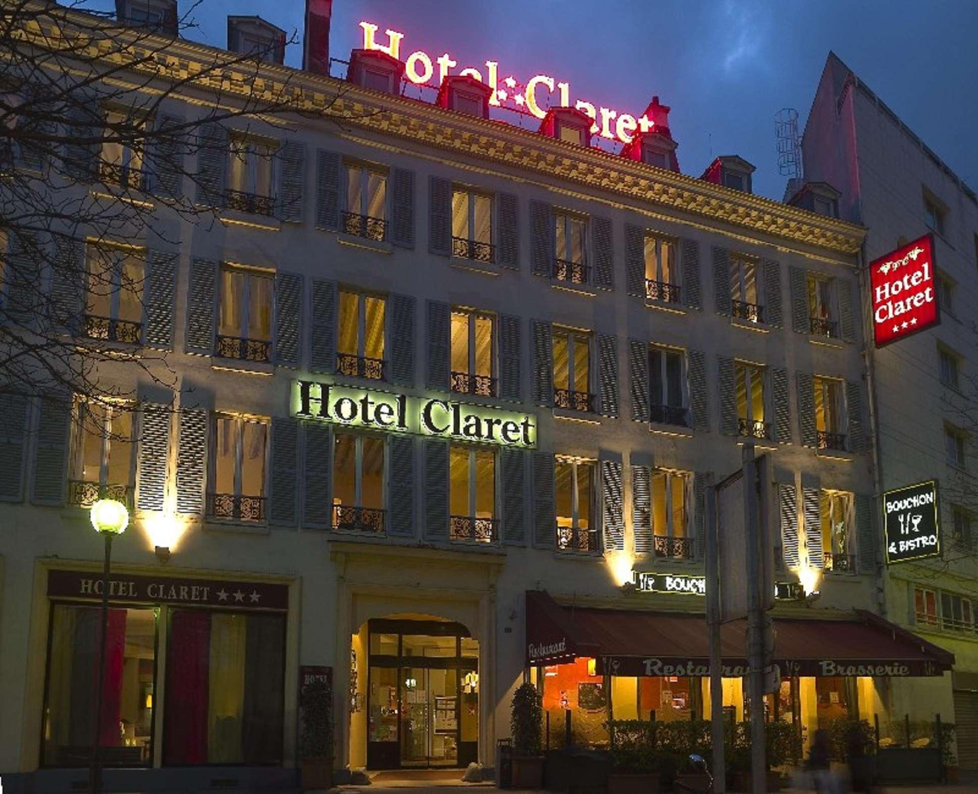 Hotel Claret Paris Exterior foto